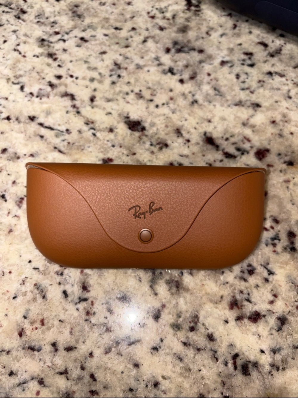 Ray-Ban Sunglasses Case in Cognac